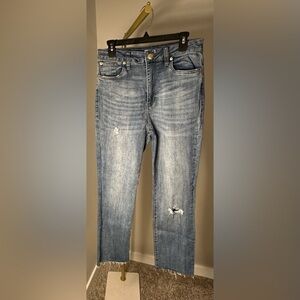 GUC! STS Ultra High Rise Distressed Blue Jeans
